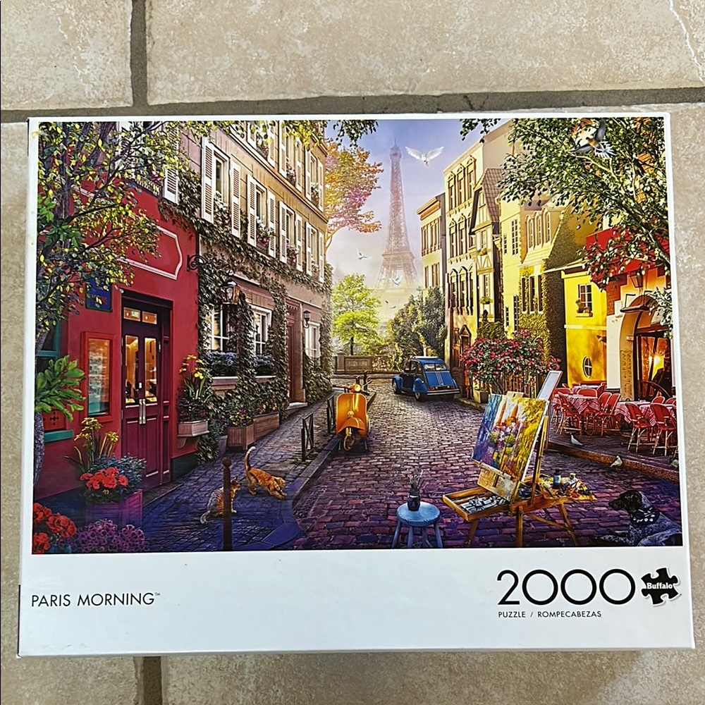 Buffalo Paris Morning 2000-Piece Puzzle